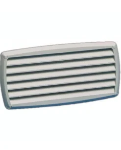 GRILLE AERATION BLANC 20X10CM - NAVEO