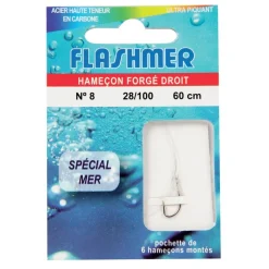 HAMEÇONS MONTÉS FLASHMER SPÉCIAL MER