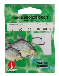 HAMEÇONS MONTÉS VMC FORGÉ BRONZÉ DROIT 9408