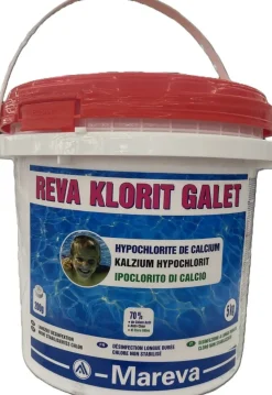 HIPOCHLORITE DE CALCIUM GALET REVA KLORIT 5KG MAREVA