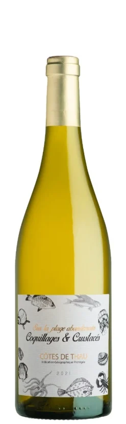 IGP COTE DE THAU COQUILLAGES CRUSTACES 75CL