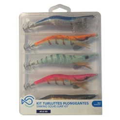 KIT 5 TURLUTTES COULANTES | SERT