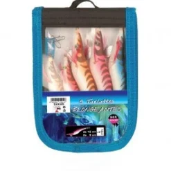 KIT 5 TURLUTTES SEA SQUID PLONGEANTES