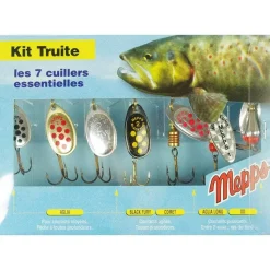 KIT LEURRE MEPPS SPECIAL TRUITE 7 CUILLERS