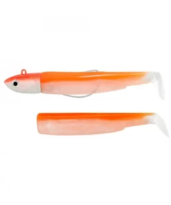 Kit Leurre Souple Armé Black Minnow 160 +Tête Plombée FIIISH