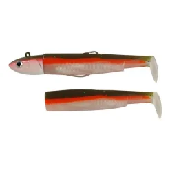 Kit Leurre Souple Armé Black Minnow 160 +Tête Plombée FIIISH