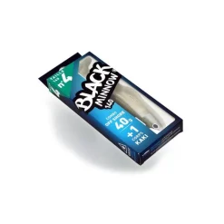 Kit Leurre Souple Armé Black Minnow 140 +Tête Plombée FIIISH