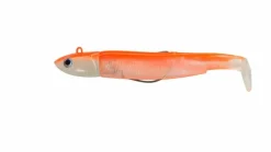 Kit Leurre Souple Armé Black Minnow 140 +Tête Plombée FIIISH