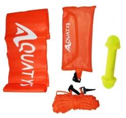 Kit parachute de palier avec pochette + plomb de parachute et drisse AQUATYS