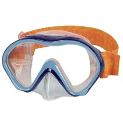 Kit PMT Palmes Masque Tuba snorkeling OCEO réglable adulte Spring blue BEUCHAT