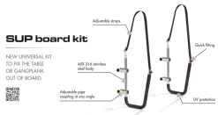 Kit support pliable Inox delux pour sup paddle ou passerelle OSCULATI