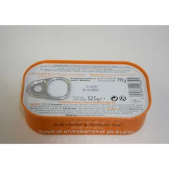 LABONNEMER maquereaux aux poivrons et piment bio 125g
