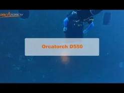 Lampe de plongée D550 1000 lumens ORCATORCH
