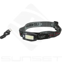 LAMPE FRONTALE SUNSET SENSOR RECH