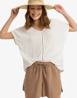 LEKEITIO BREAK - SHORT DE PLAGE TAILLE ÉLASTIQUE POUR FEMME - ROXY