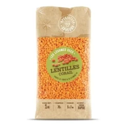 LENTILLE CORAIL 1KG