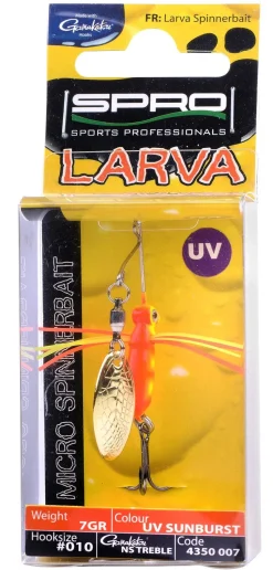 LEURRE MICRO SPINBAIT SPRO LARVA MAYFLY 4CM
