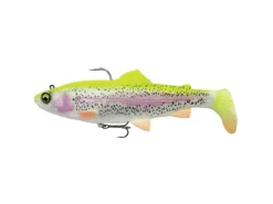 Leurre souple armé 4D Trout Rattle Shad | Savage Gear