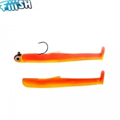 LEURRE SOUPLE ARMÉ MUD DIGGER + TÊTE PLOMBÉE 4G FIIISH