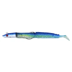 Leurre Souple FLASHMER Blue Equille 75G
