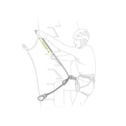 Longe Via Ferrata SCORPIO EASHOOK PETZL