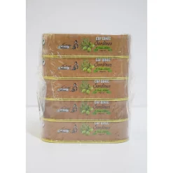 LOT 5 X SARDINES H. OLIVE CAP DINEC 1/4 625 GR