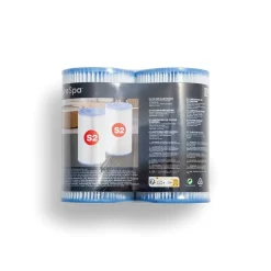 LOT DE 2 CARTOUCHES POUR PURE SPA S2 INTEX