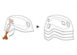 LOT DE 5 CASQUES PANGA BLEU PETZL
