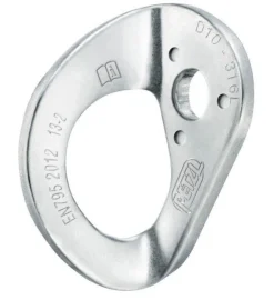 Lot de 20 Plaquettes COEUR STAINLESS 10MM INOX PETZL