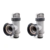 LOT DE 2 VANNES D'ARRET PISCINE - INTEX