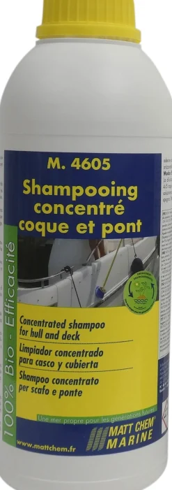 M.4605 - Shampooing concentré coque et pont - bidon de 1 litre