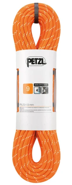 40m Corde Push 9mm Orange - PETZL