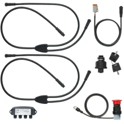 Manette bi-levier - montage pupitre pour moteurs cruise