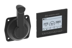 MANETTE MONOLEVIER EVO + ECRAN - MONTAGE LATERAL