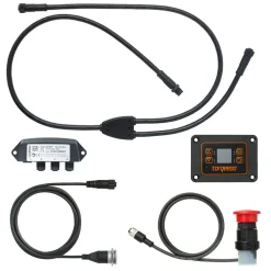Manette voilier - montage lateral pour moteurs cruise