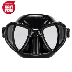 Masque de chasse sous-marine MORPHEUS anti-buée noir SALVIMAR