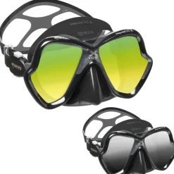 Masque de plongée sous-marine X-VISION ULTRA LIQUID SKIN ULS verres miroirs MARES