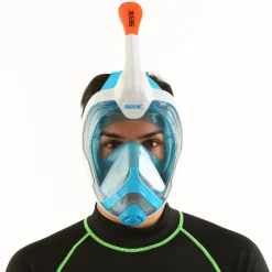 Masque facial intégral MAGICA bleu SEAC SUB