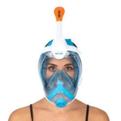 Masque facial intégral MAGICA bleu SEAC SUB