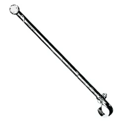 Mat de pavillon inox L 400 mm