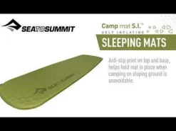 MATELAS AUTOGONFLANT CAMP S.I. MAT OLIVE SEA TO SUMMIT
