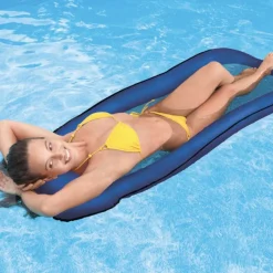 Matelas gonflable semi-immergé intex - coloris aléatoire