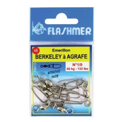 ÉMERILLON FLASHMER BERKELEY À AGRAFE
