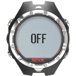 Montre ordinateur chasse sous-marine apnée APNEA noir/rouge SEAC SUB