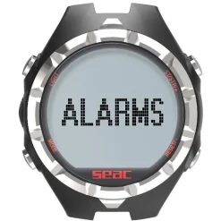 Montre ordinateur chasse sous-marine apnée APNEA noir/rouge SEAC SUB