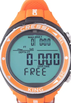 Montre ordinateur chasse sous-marine et apnée KING CRESSI SUB