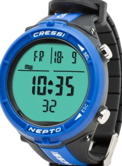 Montre ordinateur d'apnée et de chasse sous-marine NEPTO CRESSI SUB