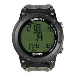 Montre ordinateur de plongée SIRIUS L noir MARES