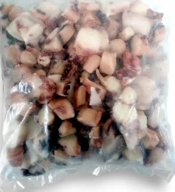 MORCEAUX TENTACULES D'ENCORNET COUPES CUITS 800G