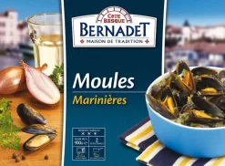 MOULES CUISINEES MARINIERES 900G